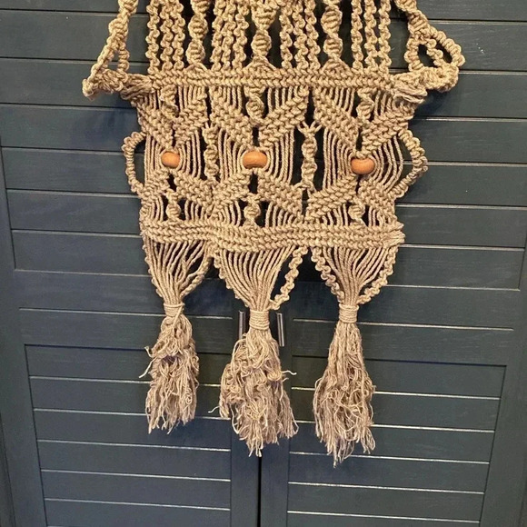 MCM Macrame Large Wall Hanging
Handmade Wall Decor Boho - Picture 3 of 16